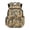 Brown Camo Bass Fish Print, variant on Camo Bass Fish Kids Backpack for Boys, Outdoor Fishing Print School Bag Lightweight/Breathable/Durable/Waterproof Multi-Pocket Book Bag for Elementary Students
