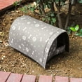 thumbnail image 3 of Maison pour Chat Extérieure Anti-Froid, Imperméable et Chaude, Lit Pliable pour Chat, 3 of 7