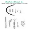 thumbnail image 3 of Grease Machine Accessory Kit 11 Piece Grease Machine Coupler Set for Hard to Reach Grease Fittings Heavy Duty Lubrication Grease Zerk Fitting Adapters with Nozzles and Flex Hose, 3 of 9