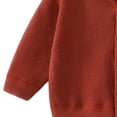 thumbnail image 7 of Children's Padded Jacket Dqueduo Girls' V-Neck Long Sleeve Button Down Knit Cardigan Sweater Jacket, 7 of 7