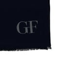 thumbnail image 4 of Gianfranco Ferre Navy Blue Pashmina Scarf for Womens, 4 of 5