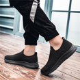 thumbnail image 5 of Men's Knitted Walking Shoes Lightweight Wide Width Sneakers Indoor Outdoor Workout Running Shoes Breathable S𝗅ip On Trainers Shoes Casual Non-S𝗅ip Athlet𝗂c Shoes, 5 of 9