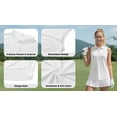 thumbnail image 6 of Rosvigor Workout Tank Tops for Women V Neck Golf Polo Shirts Loose Fit Summer Sleeveless Athletic Tops, 6 of 8