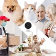 thumbnail image 5 of AI Smart Security Camera: 360° Panoramic View, 960P FHD Night Vision, Human Tracking, Two-Way Audio, 24/7 Recording for Home/Pet/Baby/Outdoor, 5 of 7