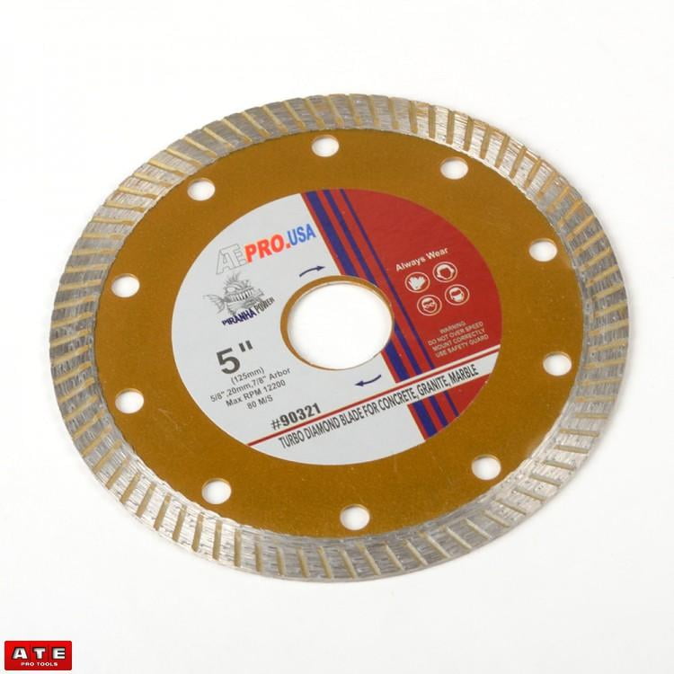 5" Diamond Blade for Cutting Stone Concrete Marble Granite