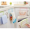thumbnail image 4 of Sunjoy Tech Over Door Towel Rack Holder - Kitchen Bathroom Storage Organizer Bar for Hanging Washcloths, Hand, Face & Fingertip Towels - Over The Door Cabinet Cupboard Hanger, 4 of 5