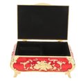 thumbnail image 4 of Jewelry Storage Box,Vintage Jewelry Box Glossy Metal Jewelry Box Vintage Jewelry Storage Box Versatile Functionality, 4 of 14