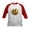 Red/White, variant on CafePress - Bats In The Evening Kids Baseball Jersey - Kids Cotton Baseball Jersey, 3/4 Sleeve Shirt