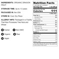 thumbnail image 4 of Organic Dried Red Dragon Fruit, 8 Ounces – Non-GMO, Kosher – by Food to Live, 4 of 7