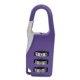 thumbnail image 1 of Yeacher 3 Dial Digit Number Code Password Combination Padlock Travel Lock, 1 of 6