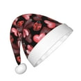 thumbnail image 2 of Bingfone Ladybugs and Red Hearts for Kids Christmas Hat Santa Hat for Boys Girls Teenager for Christmas New Year Xmas Festive Holiday Party Supplies Gifts, 2 of 6