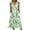White, variant on Womens Dresses Summer Under $10 Sleeveless Loose Boho Floral Print Flowy A Line Spring Summer Long Dress V Neck Plus Size Travel Beach Dresses XXXL