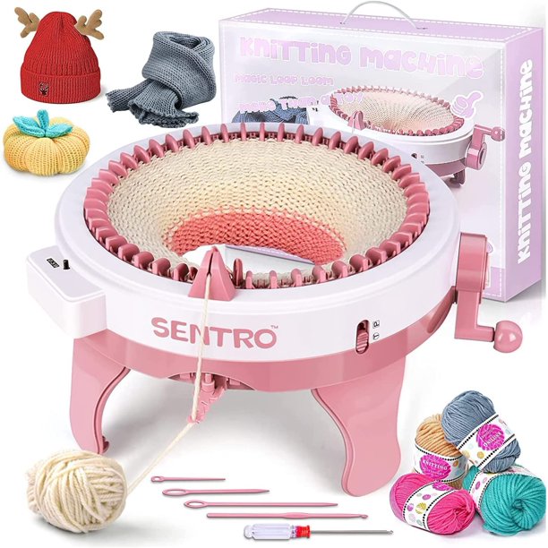Knitting Machines, Sentro 48 Needle Knitting Machine Smart Weaving