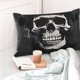 thumbnail image 4 of Fotbe Magician Hat Skull Funda de Almohada Decorativa Estilo Occidental, Lujo en Algodón, Fundas para Almohadas King, Cojín Estampado para Decoración del Hogar-20"x30", 4 of 6