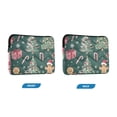 thumbnail image 7 of FORMRS 13-13.3 inch Laptop Sleeve Case Soft Carrying Quilted Computer Bag Cover, Red Christmas Gingerbread, 7 of 7