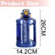 thumbnail image 2 of Botella de agua de gran capacidad, botella de agua deportiva reutilizable y sin BPA (2400 ml), 2 of 5