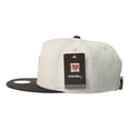thumbnail image 2 of WITHMOONS Snapback Hat Keith Haring Pop Art Print Three Eyed Monster Rubber Patch Baseball Cap CR2954 (Grey), 2 of 4