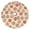 30, variant on Rateoe Cow Spots And Disco Ball Print Christmas Tree Skirt 30" for Xmas Holiday New Year Party Circle Tree Mat Ornaments Decoration