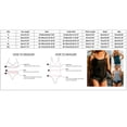 thumbnail image 3 of YOUSNH Femmes Split Sling Imprimé Bikini Noué Maillots de Bain de Mode for Women Blanc, 3 of 9