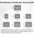 thumbnail image 3 of Dhole 7-Piece Bed Sheet Set - Queen Size Comforter, Pillowcases & Sheet Collection for Cozy Bedding Comfort Gray, 3 of 14