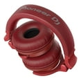 thumbnail image 5 of Pioneer HDJ-CUE1BT DJ Headphones with Bluetooth (Matte Red), 5 of 5