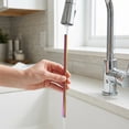 thumbnail image 4 of REGALWOVEN 10 Pcs Reusable Straws, Stainless Steel Straws, Long Drinking Straws for 40 oz Tumbler, Dishwasher Straws Iridescent, 4 of 5