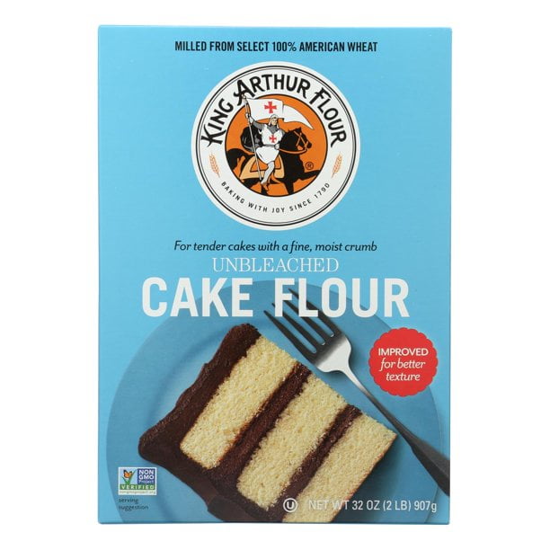 King Arthur Baking Company Unbleached Cake Flour Blend -- 32 oz Pack of ...