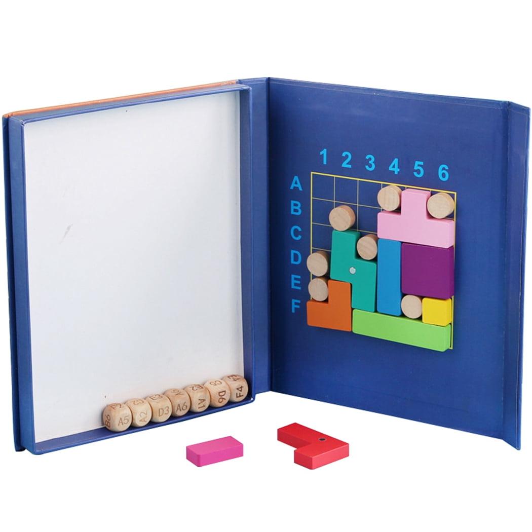 Magnetic wooden puzzle online