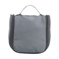 thumbnail image 1 of Bolsa organizadora de estuche de artículos de tocador para maquillaje y cosméticos de viaje, bolsa de almacenamiento para colgar (gris oscuro), 1 of 8