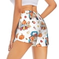 thumbnail image 3 of Haiem Vintage Autumn Truck Women's 2 in 1 Running Shorts - Lightweight Athletic Workout Gym Yoga Breathable Sports Shorts Liner with Phone Pockets-Medium, 3 of 9