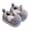Grey, variant on GobdXE Cute Cartoon Cat Kids Plush Slippers Open Back Warm Indoor House Slippers for Home Wear Size:9-9.5 Years