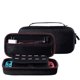 thumbnail image 1 of Veeki Funda protectora portátil Eva, bolsa organizadora grande, función de soporte para consola de juegos, funda Eva exterior duradera, bolsa de viaje universal (negro), 1 of 5