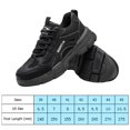 thumbnail image 3 of Botas de trabajo antipuñaladas para hombre, cómodas botas con punta de acero, ligeras para actividades al aire libre Wdftyju Tenis De Mujer Tenis De Hombre, 3 of 8