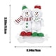 thumbnail image 3 of Ganfancp Decoraciones Navideñas Personalizadas para El Hogar Muñeco de Nieve Acogedora Decoración para Colgar Del Árbol de Navidad Decoraciones Familiares Decoraciones Navideñas Recuerdos de Navidad, 3 of 7