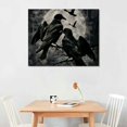 thumbnail image 2 of Orinice Birds Dark Night Gothic Art Fine Art Aesthetic Poster & Print Wall Painting for Home Decor - Ready to Hang Canvas Art for Living Room Bedroom Office 16x12in, 2 of 6
