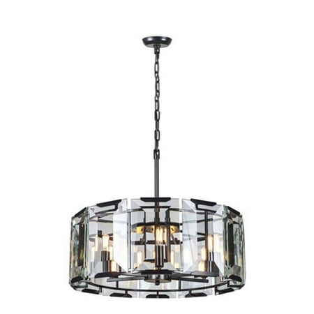 

26 Dia. x 12 H in. Monaco Pendant Lamp - Flat Black Matte