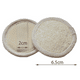 thumbnail image 2 of Almohadillas de lufa faciales premium de 4 piezas, esponjas limpiadoras de almohadillas exfoliantes faciales naturales para una piel facial limpia y vibrante (paquete de 4) Ormromra CPB-DE-LYY21, 2 of 5
