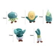 thumbnail image 6 of Cute Vegetable Doll Pendant - Corn, Cabbage, Cauliflower, Scallions Plushies Hanging Ornament with Fluffy Cartoon Stuffed Doll Design - Perfect Keyring Charms and Bag Accessories, 6 of 8