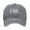 Grey, variant on Womens Summer Baseball Cap Letters Print Embroidered Polyester Hats For Sun Hats for Men