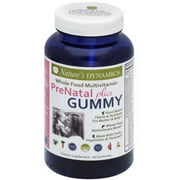 Natures Dynamic, Gummy Prenatal Plus, 60