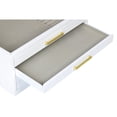 thumbnail image 7 of Large Contemporary White Jewelry Box, 7 of 7