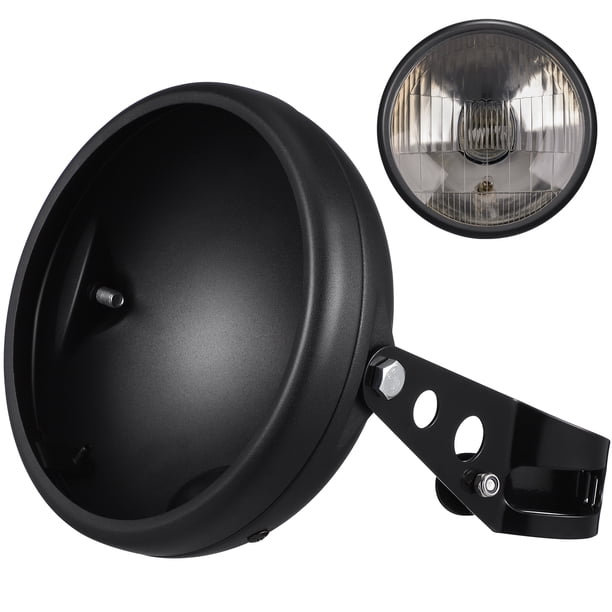 Carcasa de faro, soporte de faro de motocicleta, carcasa y soportes de faro LED