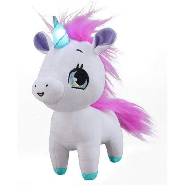 Wish Me Pets Peluche Lumineuse - Pinky Unicorn