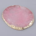 thumbnail image 6 of EHJRE Gold Edge Imitation Agate Palette Display Pad Coaster Cup Mat Ornament Pink, 6 of 9