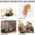 thumbnail image 5 of 100 oz Extra Large Insulated Dog Water Bowl | Stainless Steel Pet Bowl |Non-Slip Rubber Base, 5 of 5