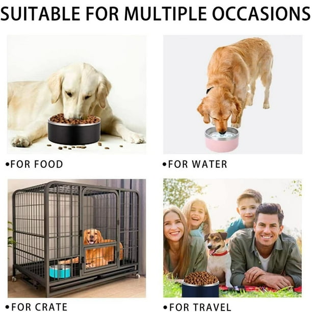 Covered dog cheap water bowl
