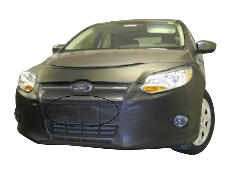 Lebra Front End Mask Cover Bra Fits FORD FOCUS 2012 2013 2014 W//O Park Assist.