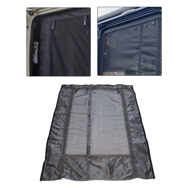 Pantalla de puerta para RV, protección solar, refugio de puerta lateral de malla, malla de red para exteriores, camión, Camping, elementos esenciales