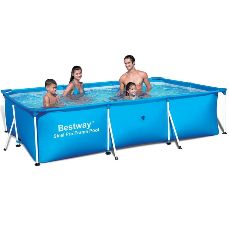 pool Bestway 9.8' x 6.7' Backyard Outdoor Deluxe Splash Kids