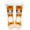 Cat-Orange, variant on Womens Fuzzy Socks Cozy Fluffy Winter Slipper Socks with Grippers ,UNEEI Warm Thick Cat Pattern Non-Slip Winter House Socks, Size 9-12